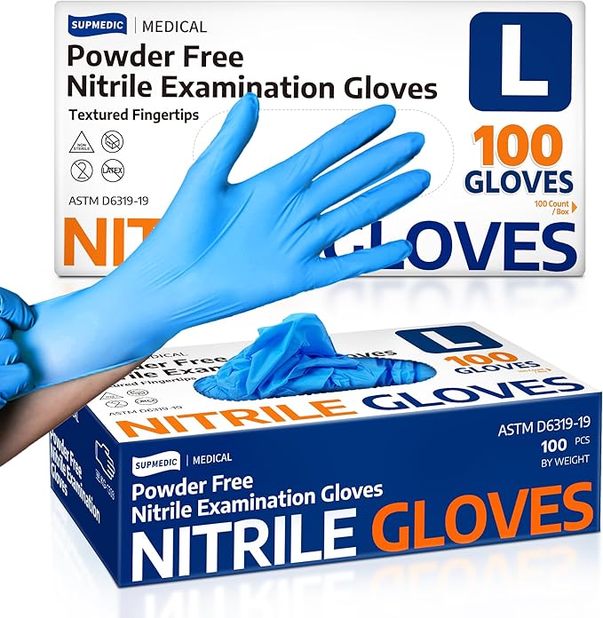 Supmedic Nitrile Exam Gloves