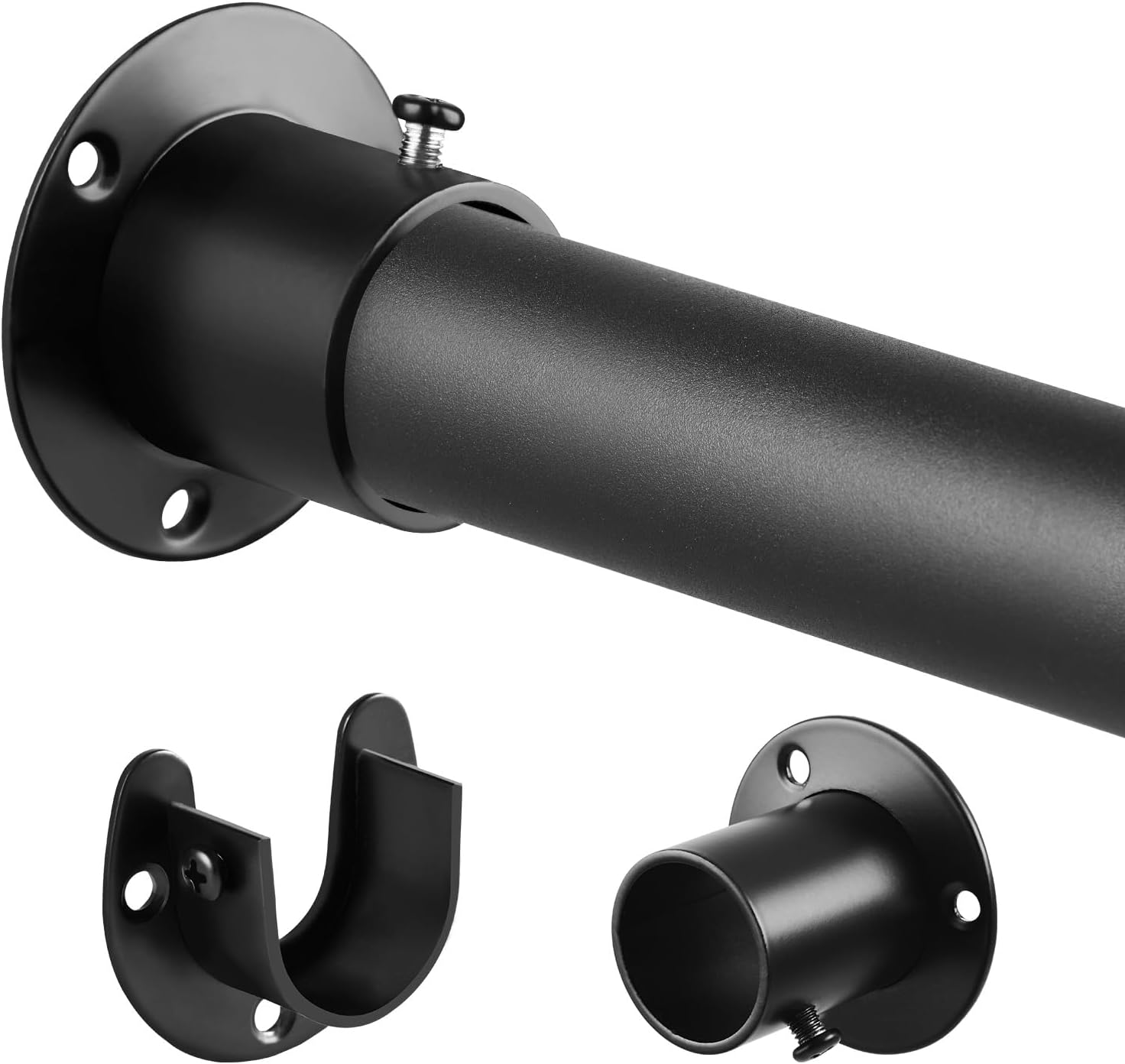 Heavy-Duty Adjustable Closet Rod