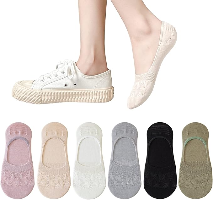 BIVOLU Women's Low Cut No Show Socks